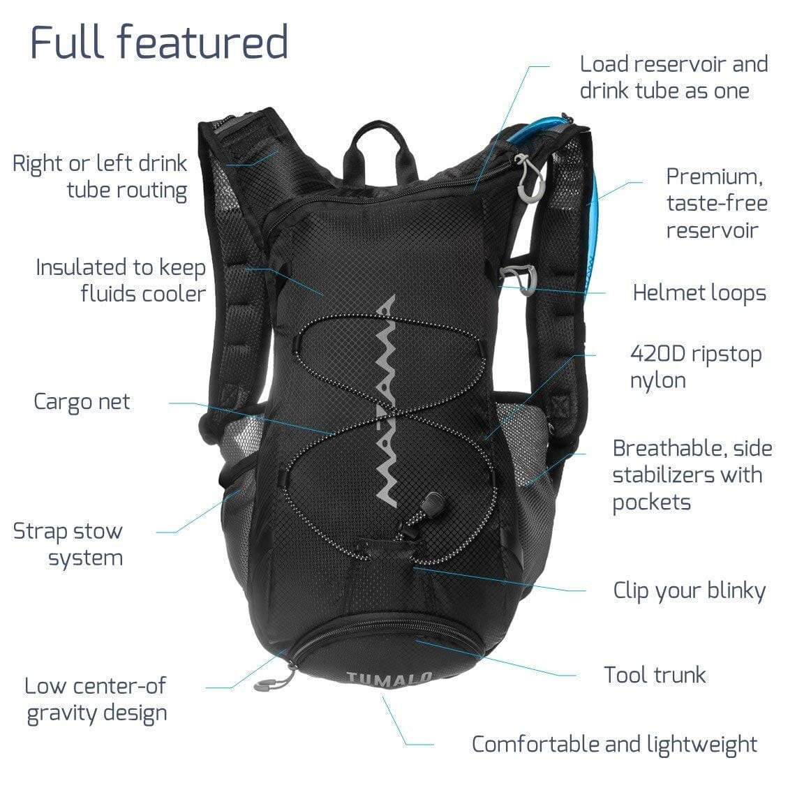 Mazama Designs Tumalo Hydration Pack