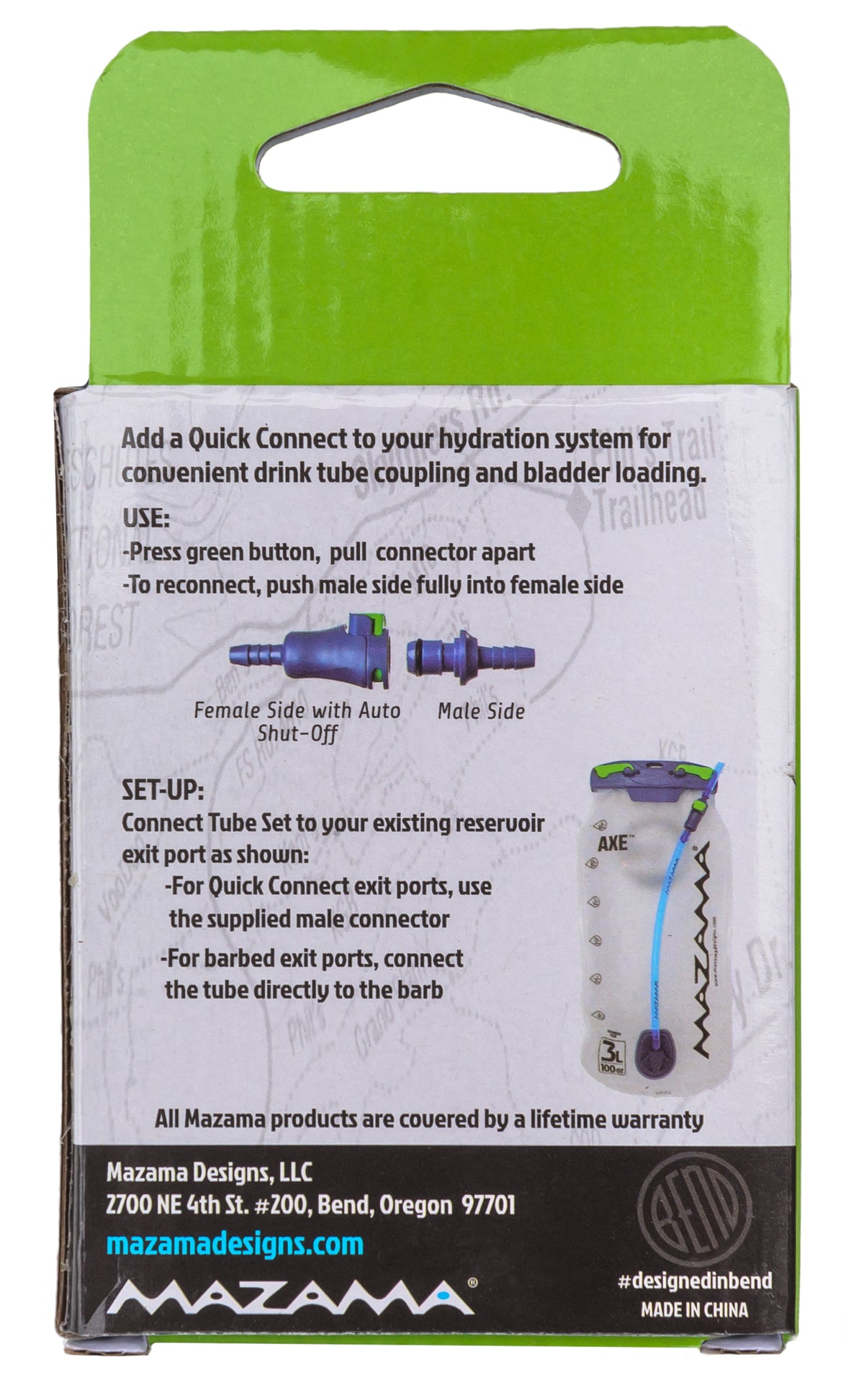 Quick Connect Tube Set