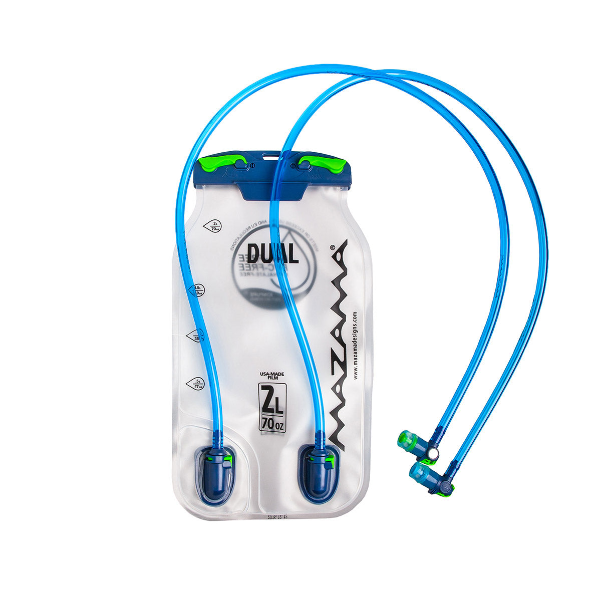 Mazama Designs DUAL™ 2L Hydration Reservoir