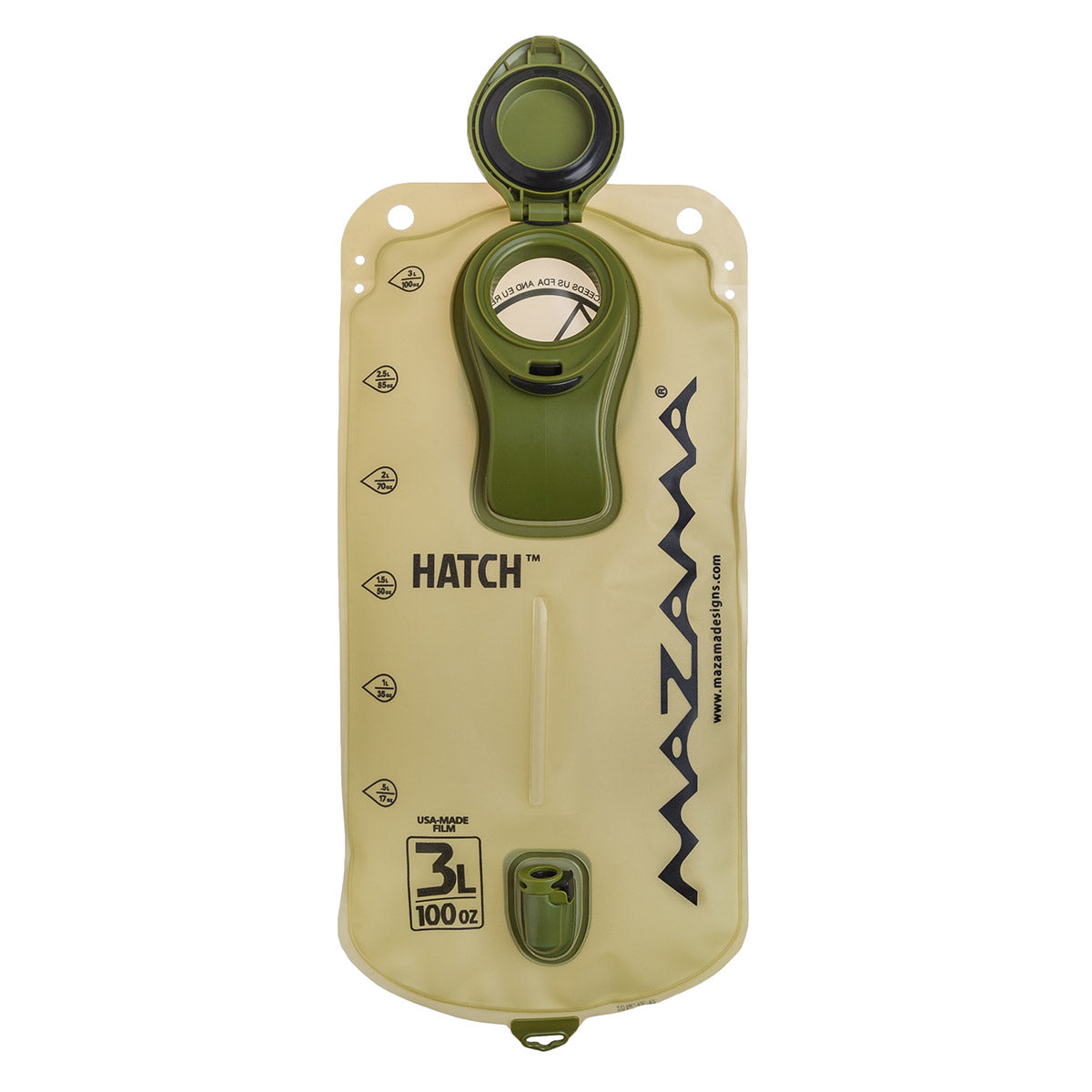 Mazama Designs Hatch 3 Liter Tactical Hydration Reservoir
