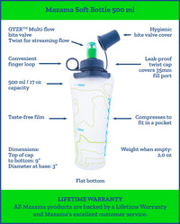 Aquabend Soft Bottles 750ml or 500ml