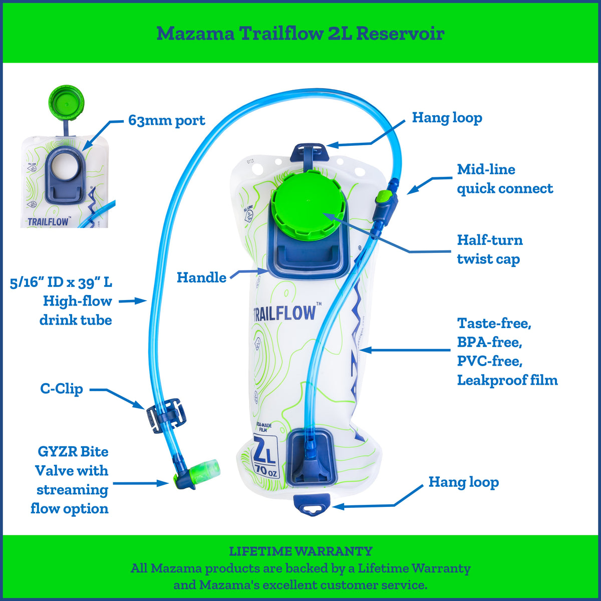 Trailflow Hydration Reservoir