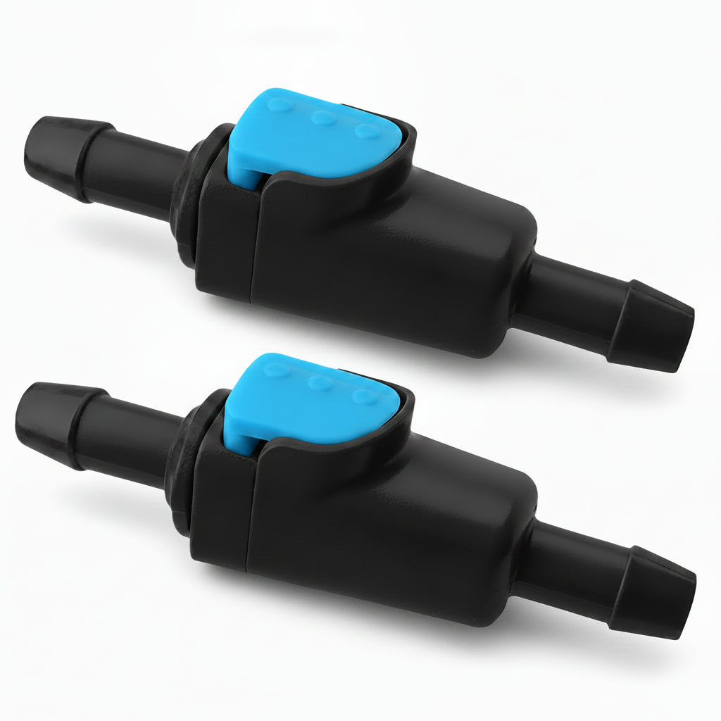 Drink Tube Quick Connect 2-Pack. Available for 1/4" ID or 5/16" ID Tubing.