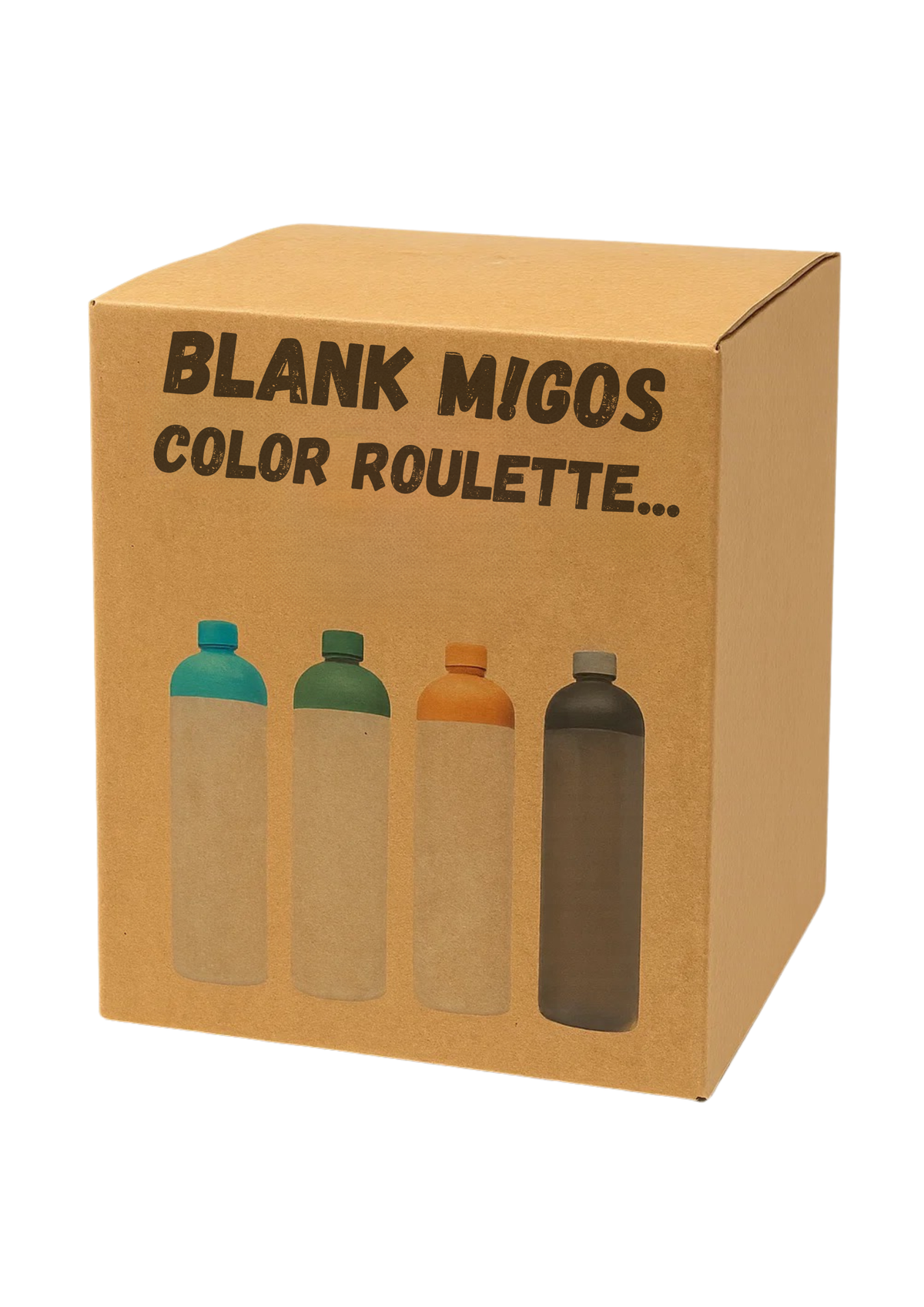 Blank M!GO Color Roulette - No Ink / Sticker-Ready