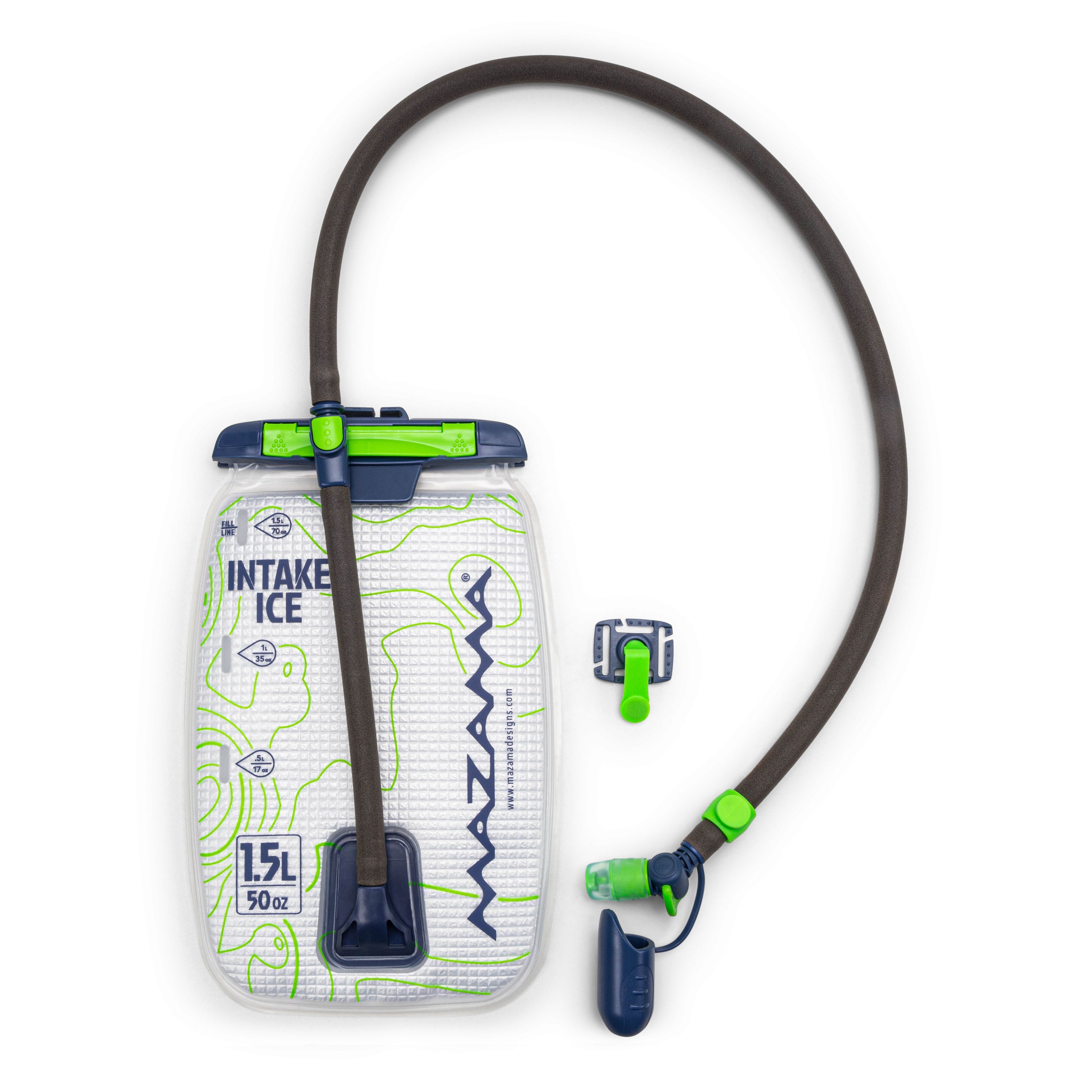 Mazama INTake Hydration Bladders Have A Stay-open Easy Refill Quick Drying Design