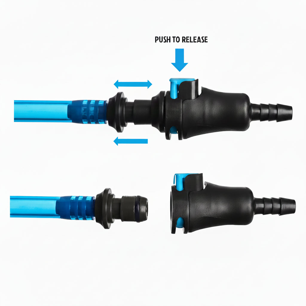 Drink Tube Quick Connect 2-Pack. Available for 1/4