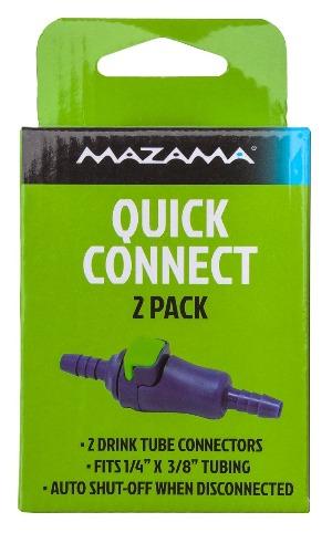 Drink Tube Quick Connect 2 Pack (Fits 1/4" ID Tubing)